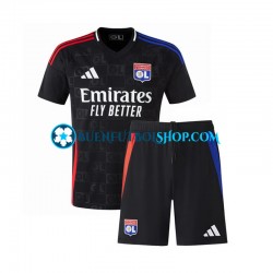 Camiseta de Fútbol Olympique de Lyon 2024-2025 Segunda Equipación Manga Corta Niño Camiseta de Fútbol Olympique de Lyon 2024-2025 Segunda Equipación Manga Corta Niño