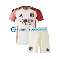 Camiseta de Fútbol Olympique de Lyon 2024-2025 Tercera Equipación Manga Corta Niño Camiseta de Fútbol Olympique de Lyon 2024-2025 Tercera Equipación Manga Corta Niño