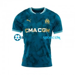 Camiseta de Fútbol Olympique de Marsella 2024-2025 Segunda Equipación Manga Corta Hombre Camiseta de Fútbol Olympique de Marsella 2024-2025 Segunda Equipación Manga Corta Hombre
