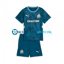 Camiseta de Fútbol Olympique de Marsella 2024-2025 Segunda Equipación Manga Corta Niño Camiseta de Fútbol Olympique de Marsella 2024-2025 Segunda Equipación Manga Corta Niño