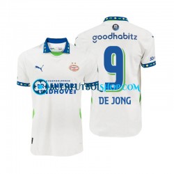 Camiseta de Fútbol PSV Eindhoven DE JONG 9 2024-2025 Tercera Equipación Manga Corta Hombre