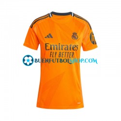 Camiseta de Fútbol Real Madrid 2024-2025 Segunda Equipación Manga Corta para Mujer Camiseta de Fútbol Real Madrid 2024-2025 Segunda Equipación Manga Corta para Mujer
