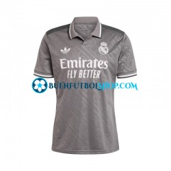 Camiseta de Fútbol Real Madrid 2024-2025 Tercera Equipación Manga Corta Hombre Camiseta de Fútbol Real Madrid 2024-2025 Tercera Equipación Manga Corta Hombre