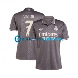 Camiseta de Fútbol Real Madrid VINI JR 7 2024-2025 Tercera Equipación Manga Corta Hombre Camiseta de Fútbol Real Madrid VINI JR 7 2024-2025 Tercera Equipación Manga Corta Hombre