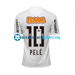 Camiseta de Fútbol Santos PELE 10 Retro 2011-2012 Primera Equipación Manga Corta Hombre