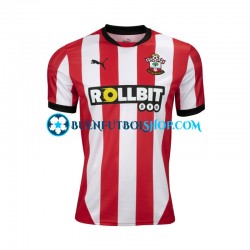 Camiseta de Fútbol Southampton 2024-2025 Primera Equipación Manga Corta Hombre