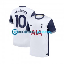 Camiseta de Fútbol Tottenham Hotspur James Maddison 10 2024-2025 Primera Equipación Manga Corta Hombre Camiseta de Fútbol Tottenham Hotspur James Maddison 10 2024-2025 Primera Equipación Manga Corta Hombre