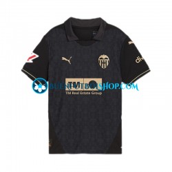 Camiseta de Fútbol Valencia 2024-2025 Segunda Equipación Manga Corta Hombre