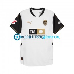 Camiseta de Fútbol Valencia CF 2024-2025 Primera Equipación Manga Corta Hombre
