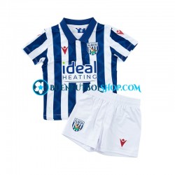 Camiseta de Fútbol West Bromwich Albion 2024-2025 Primera Equipación Manga Corta Niño