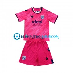 Camiseta de Fútbol West Bromwich Albion 2024-2025 Tercera Equipación Manga Corta Niño