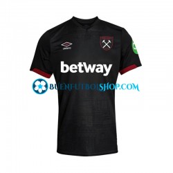 Camiseta de Fútbol West Ham United 2024-2025 Segunda Equipación Manga Corta Hombre