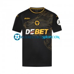 Camiseta de Fútbol Wolverhampton Wanderers 2024-2025 Segunda Equipación Manga Corta Hombre